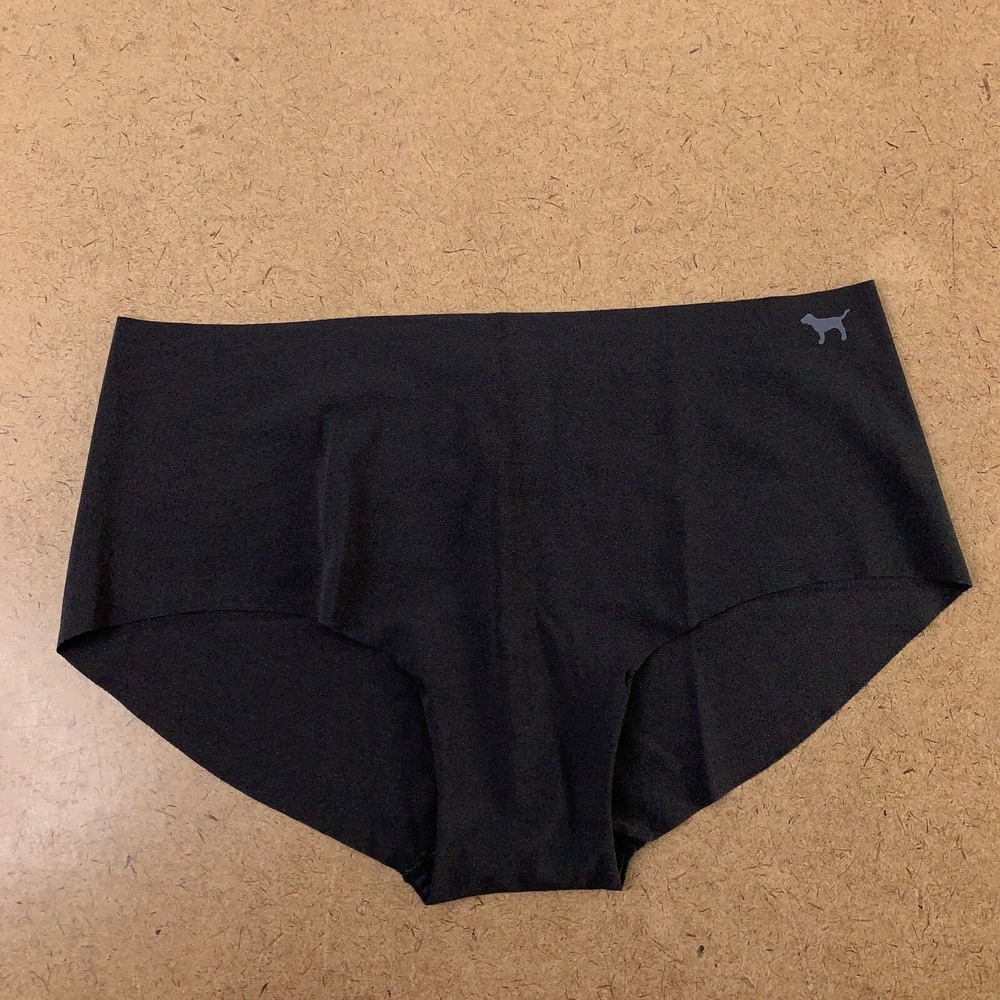 PINK Victoria's Secret Women's‎ Size Medium Black Hipster Panty NWT
